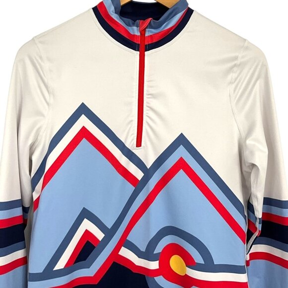 Krimson Klover 1/4 Zip Colorado Base Layer Top Long Sleeve Size S Small Ski - Picture 2 of 7
